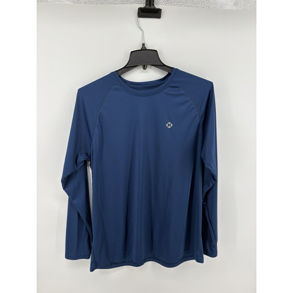 Naviskin Men’s Long Sleeve Sun Protection Blue Shirt Size XL